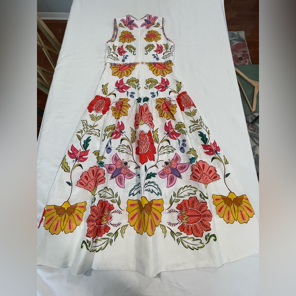 FARM Rio | NWT | Floral Insects Maxi Dress| M - Picture 8 of 12